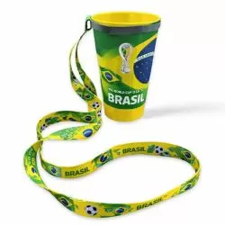 Kit Copo In Mold Label com Cordão