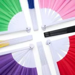 Leque de Plástico Personalizado 